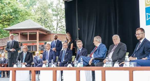 Premiér Fiala se zúčastnil 48. ročníku výstavy Země živitelka
