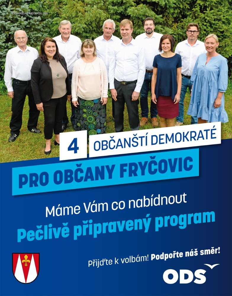 Volební program pro Fryčovice