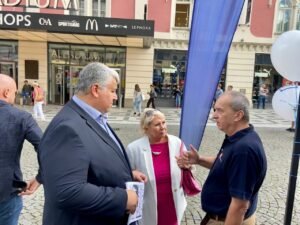 Zahájení roadshow kandidáta na primátora Bohuslava Svobody