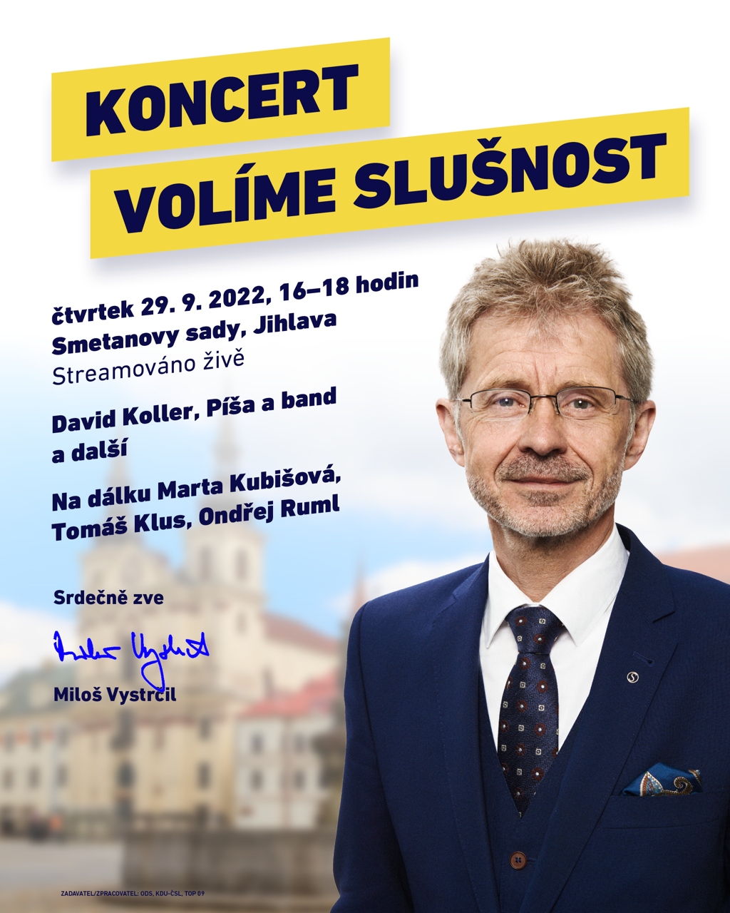 Miloš Vystrčil: VOLTE SLUŠNOST