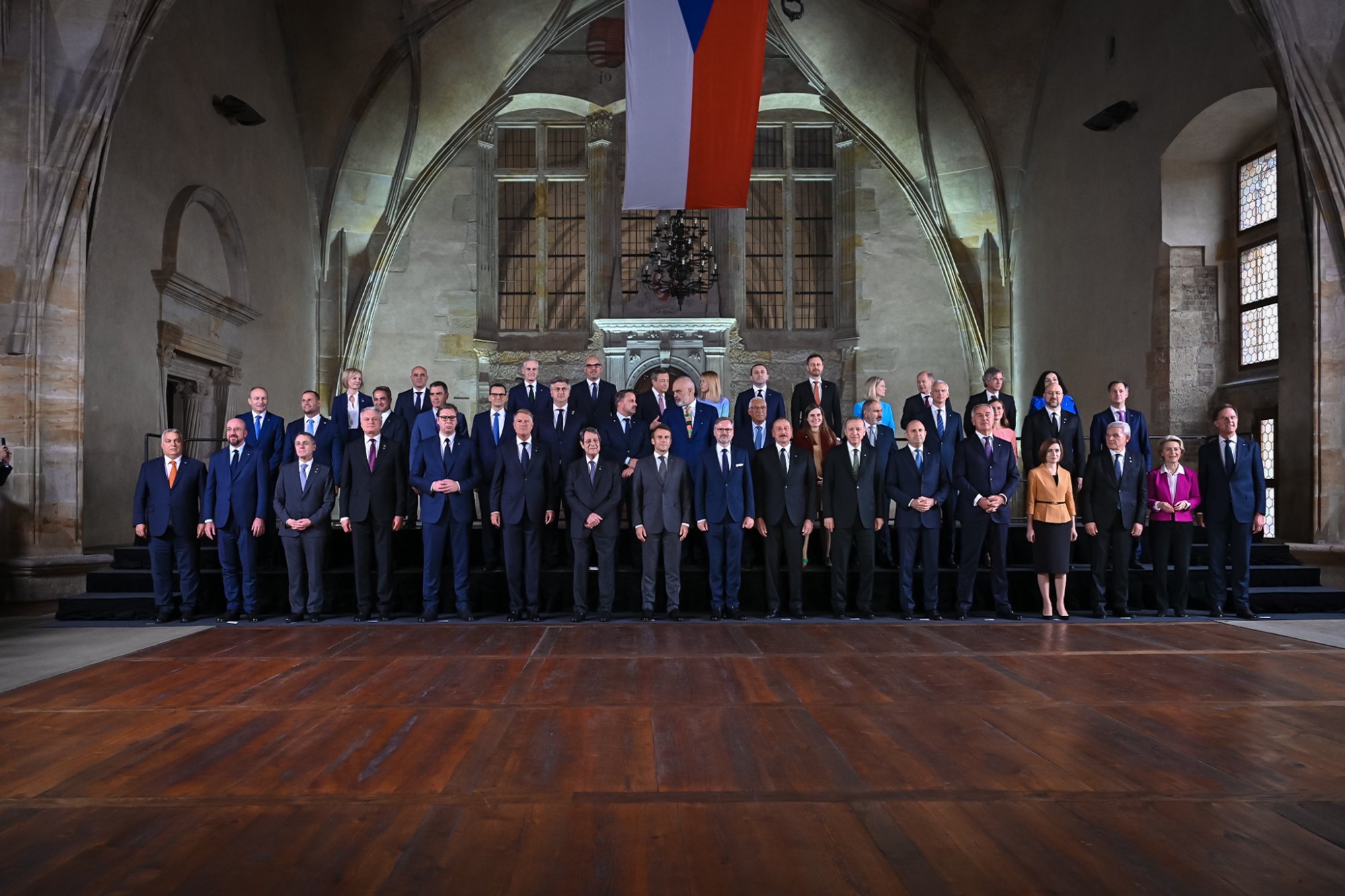 Na Pražském hradě jednali představitelé evropských zemí o bezpečnostních a ekonomických problémech kontinentu