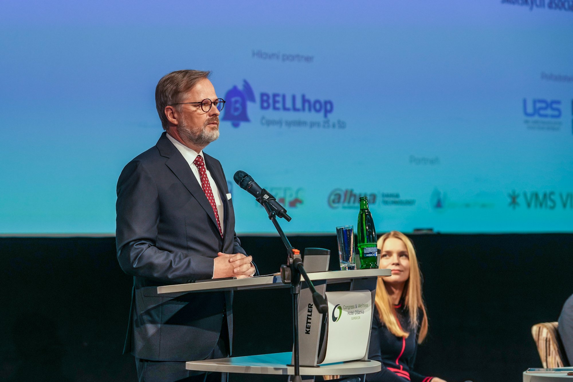 Premiér Petr Fiala se zúčastnil konference Školství 2023