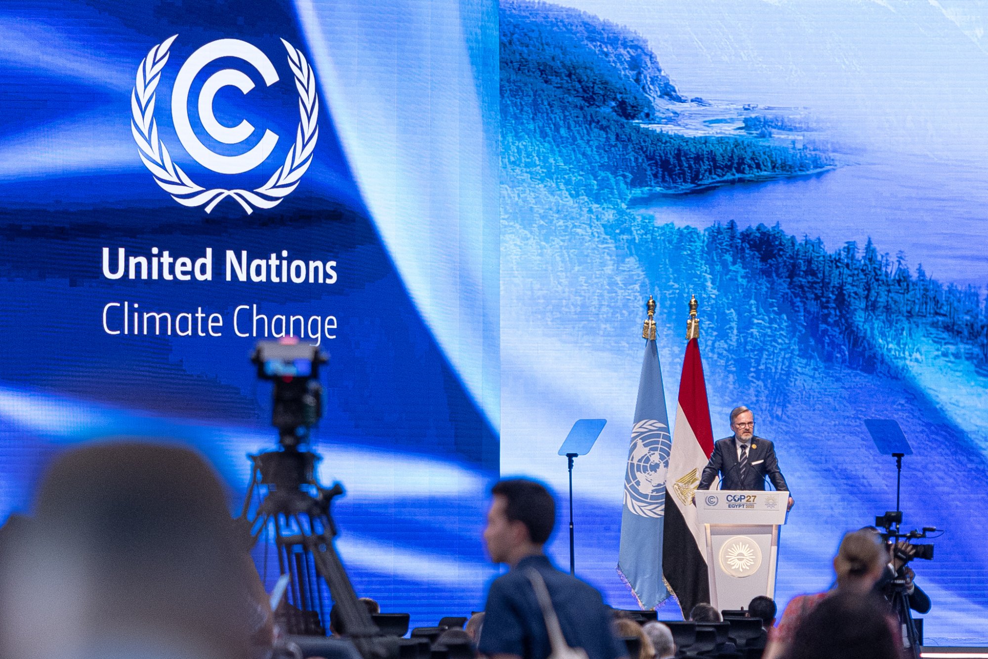 Projev předsedy vlády na klimatické konferenci COP27 v Egyptě