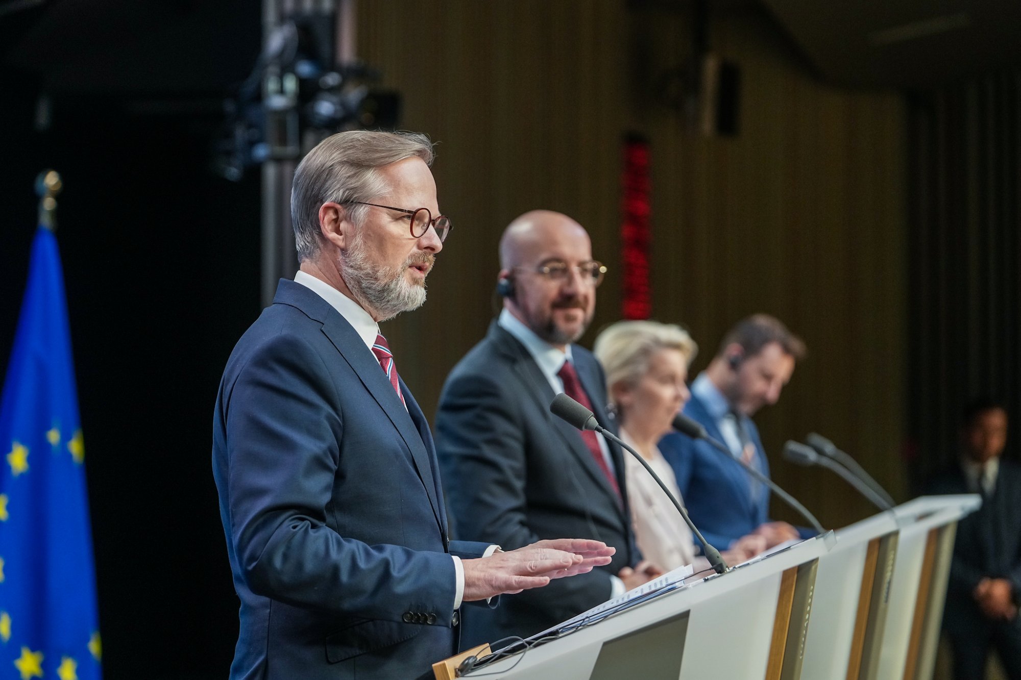 Předseda vlády Petr Fiala se v Bruselu zúčastnil posledního jednání Evropské rady za Českého předsednictví v Radě EU