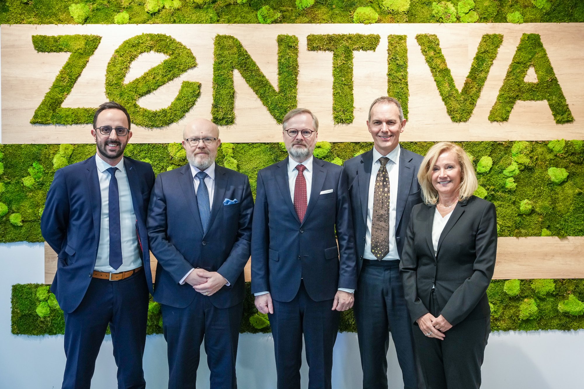 Premiér Fiala navštívil farmaceutickou společnost Zentiva