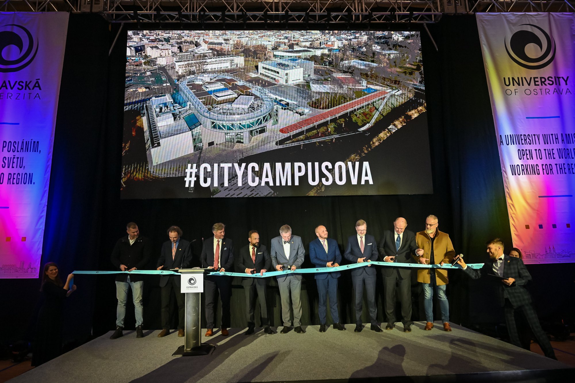 Premiér Petr Fiala navštívil Moravskoslezský kraj