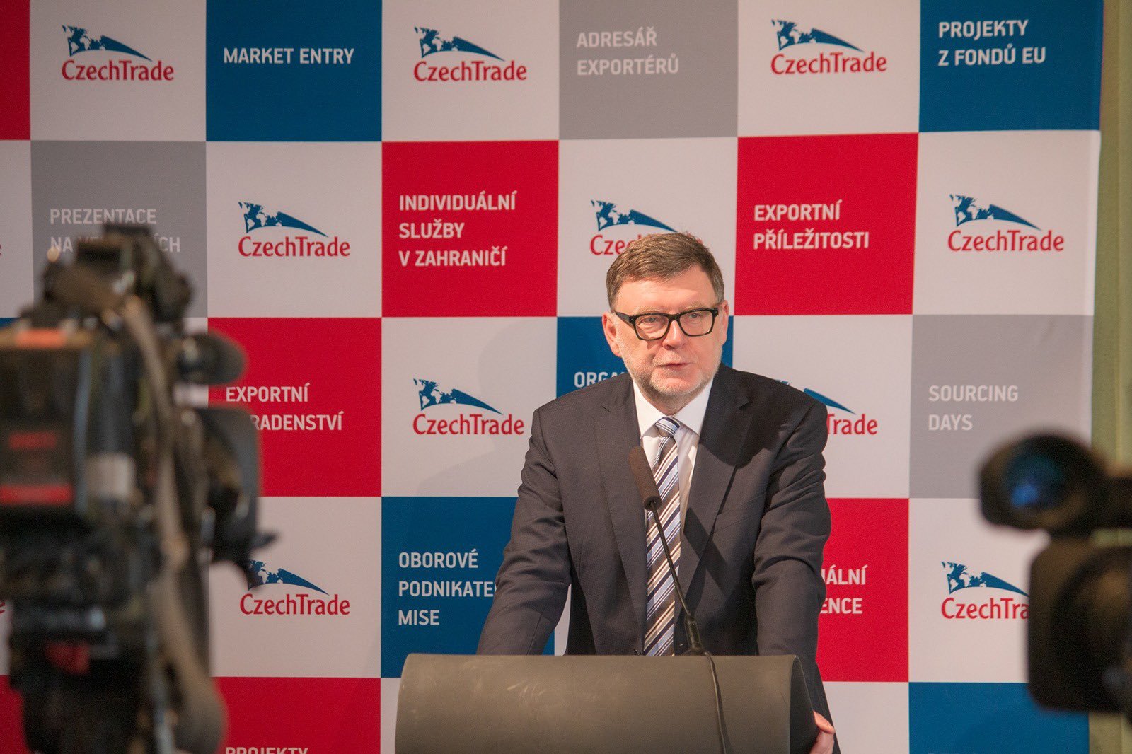 Ministr financí Zbyněk Stanjura se zúčastnil akce Meeting Point CzechTrade