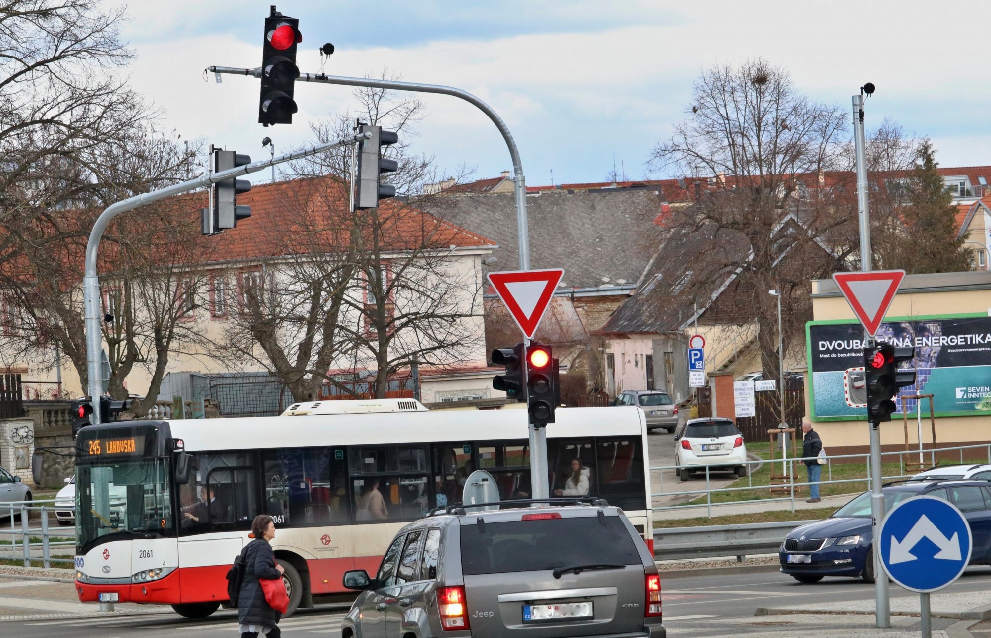 ODS Radotín: Máme moderní křižovatku, kruhová varianta nebyla možná