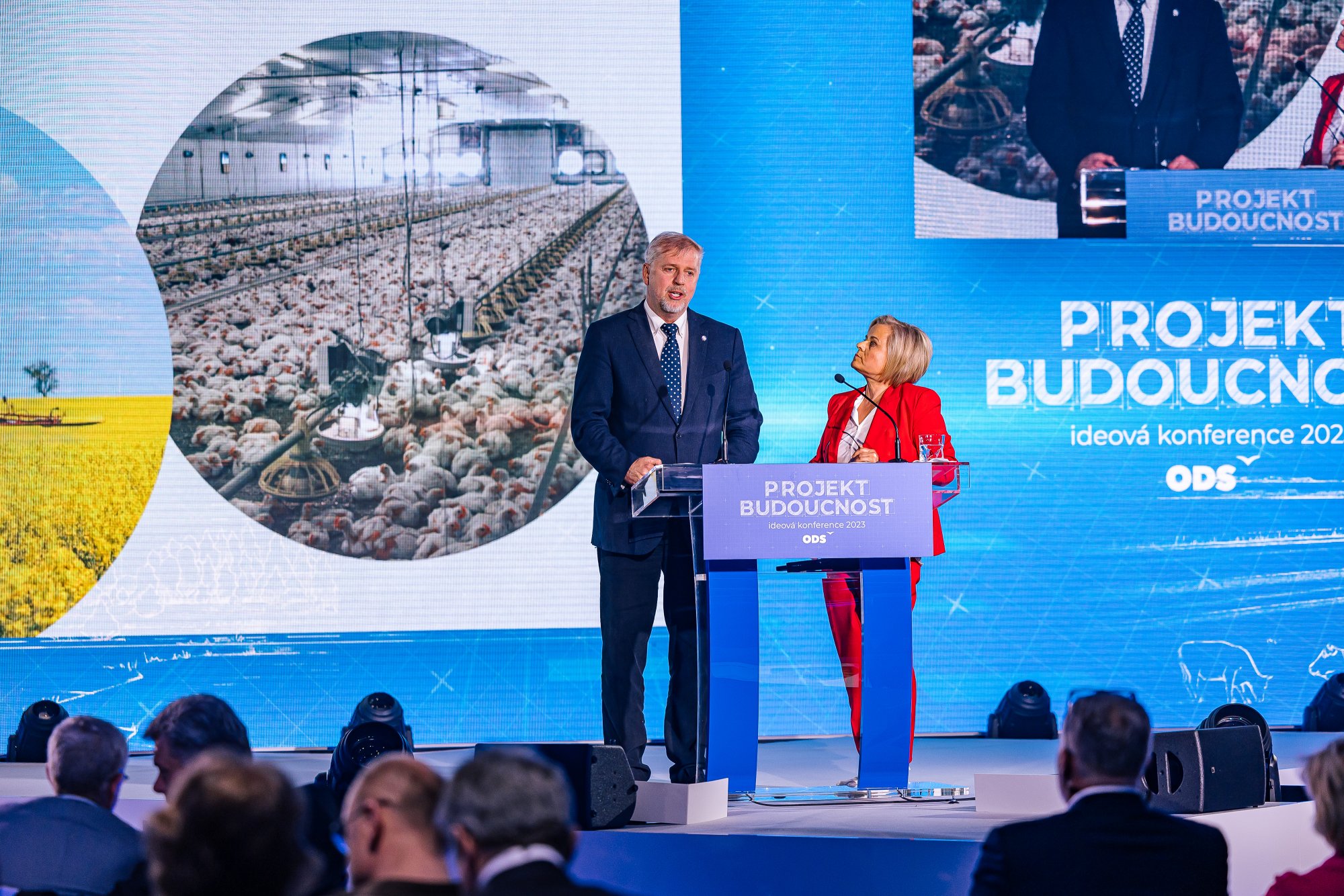 Vystoupení na Ideové konferenci v programovém bloku Zemědělství