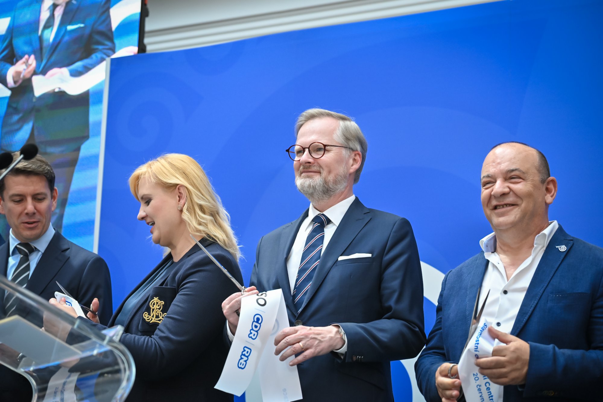 Premiér Petr Fiala se v Berouně zúčastnil otevření nového Centra duševní rehabilitace