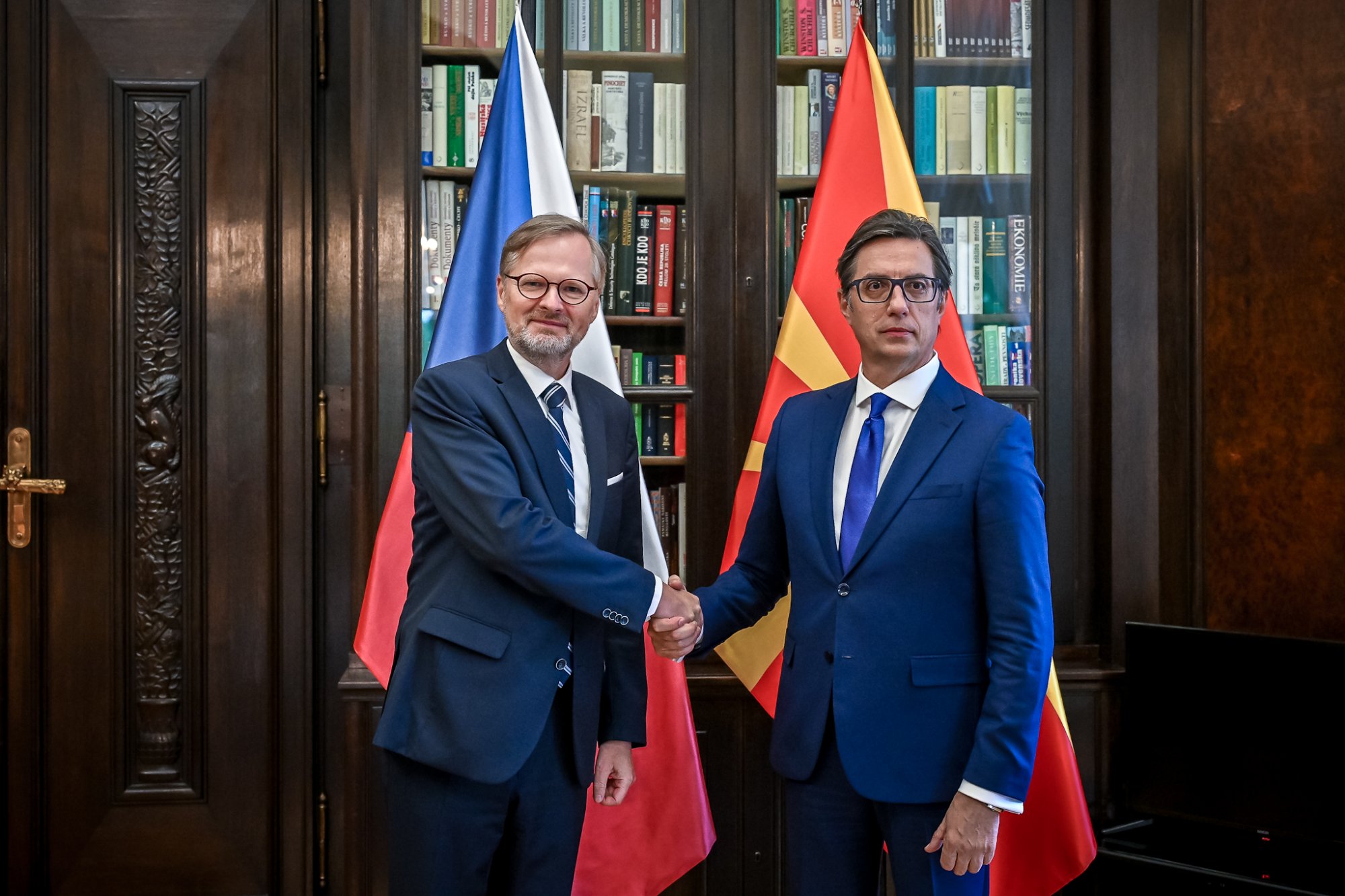 Premiér Petr Fiala podpořil vstup Severní Makedonie do Evropské unie