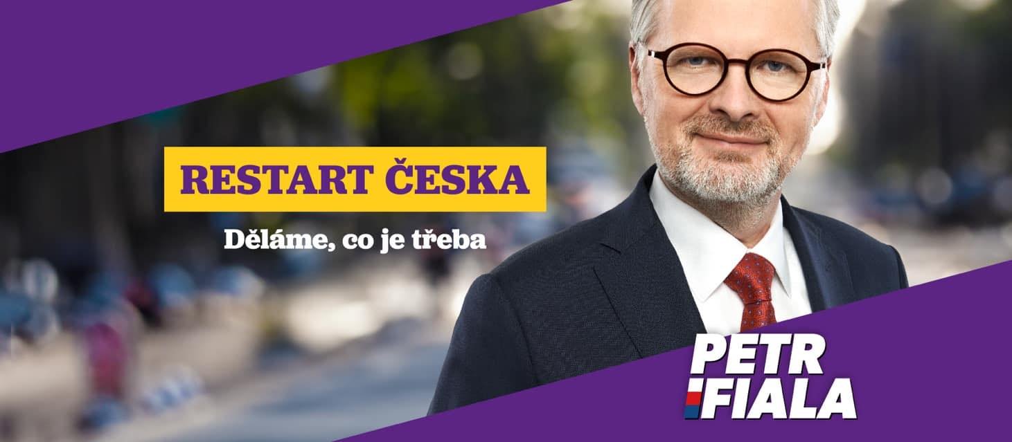PETR FIALA: RESTART ČESKA: hlavní křižovatkou Evropy do deseti let