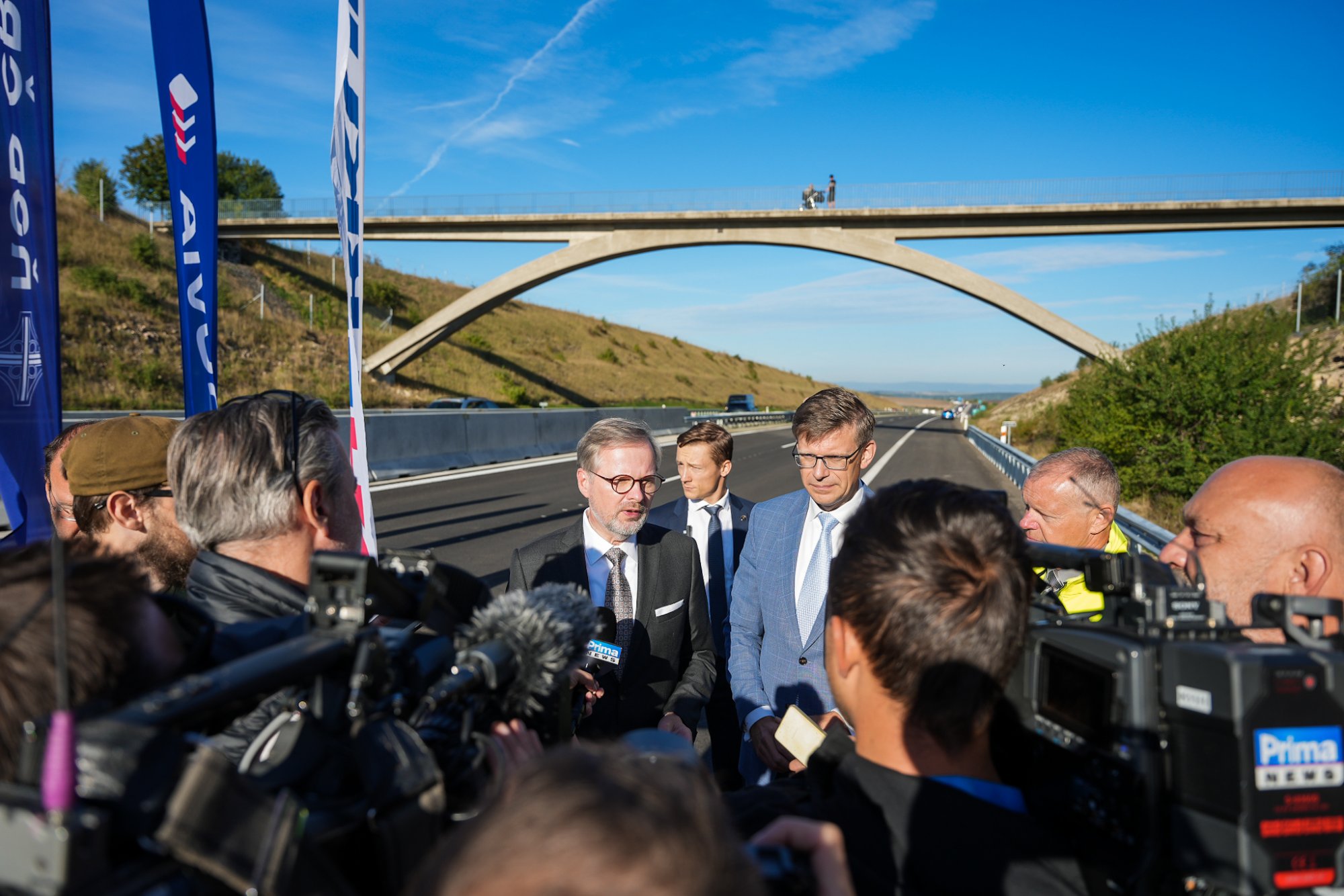 Premiér Fiala v Ústeckém kraji: Lithium je obrovská šance pro region a celé Česko