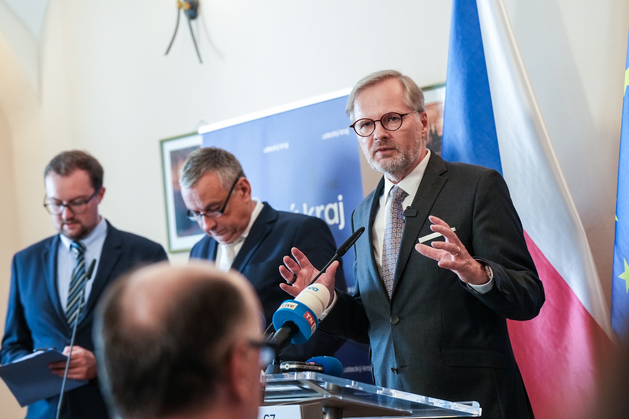 Vláda se na výjezdním zasedání v Kadani zabývala problematikou Ústeckého a Karlovarského kraje