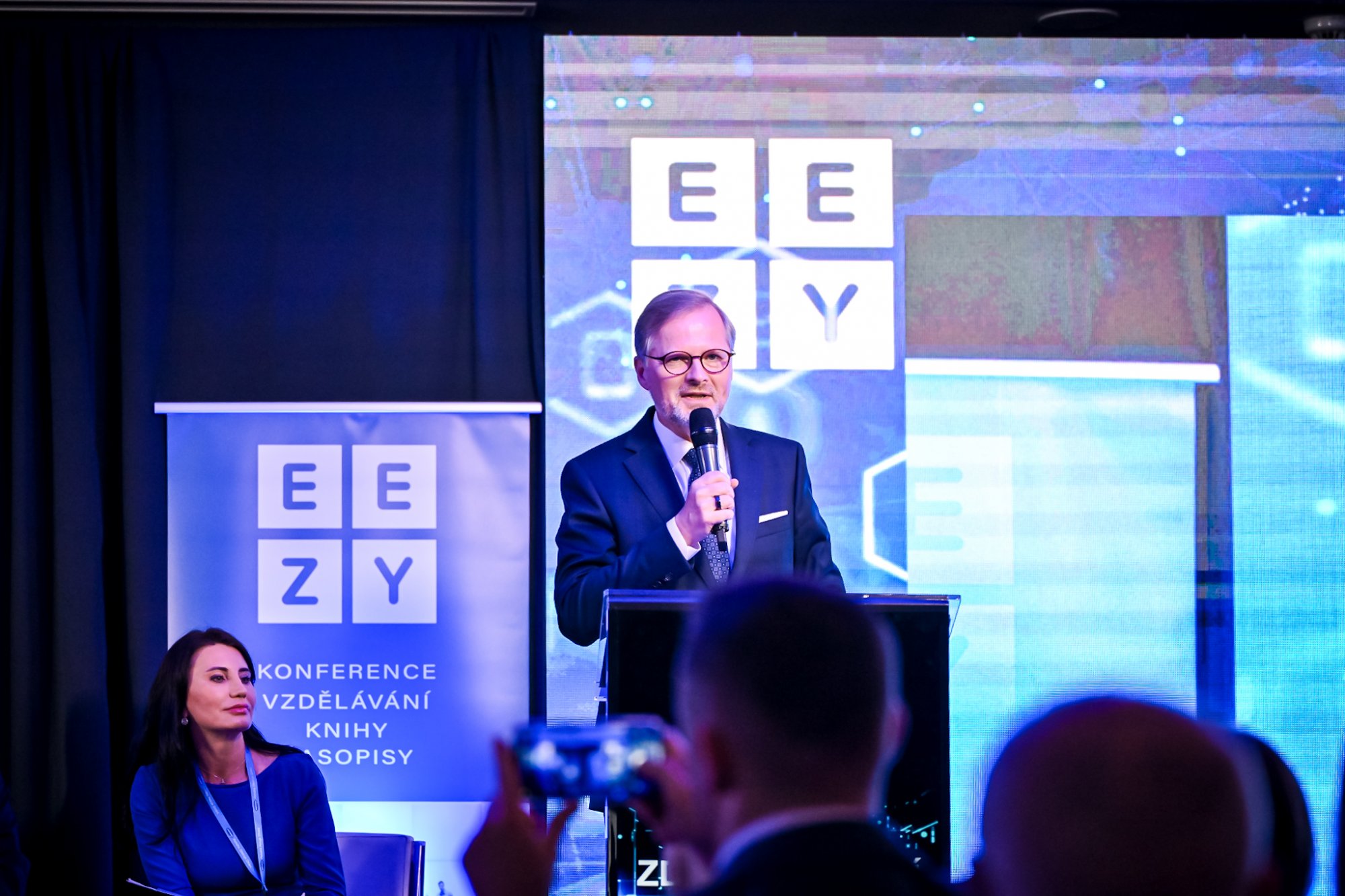 Premiér Fiala vystoupil na konferenci Zdravotnictví 2024