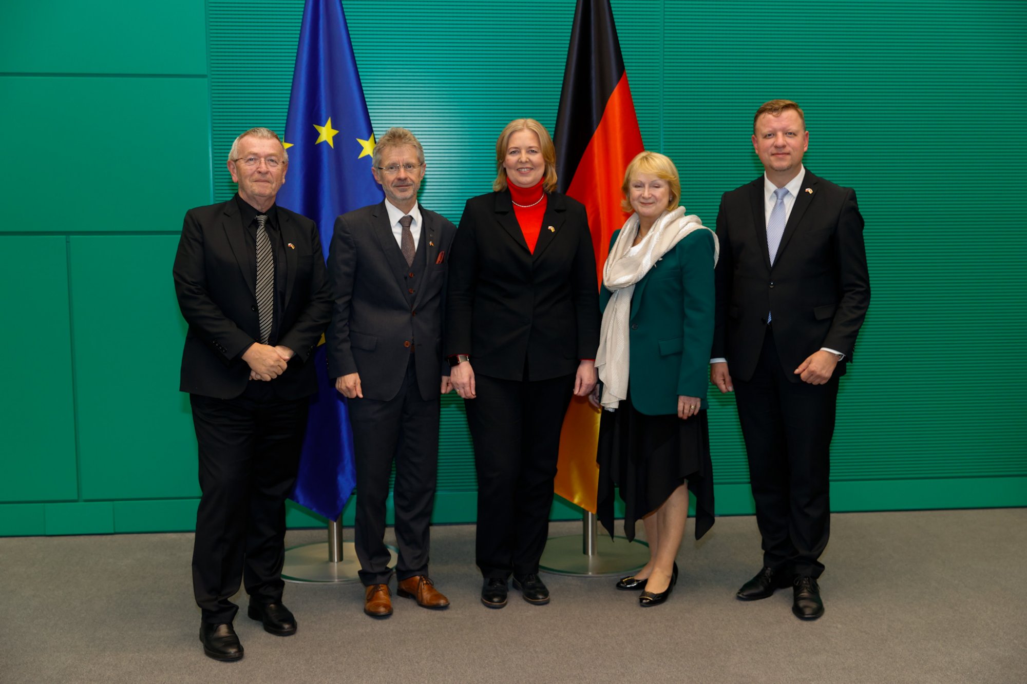 Předseda Senátu Vystrčil zahájil pracovní cestu do Německa, v Berlíně se setkal s šéfy německého parlamentu