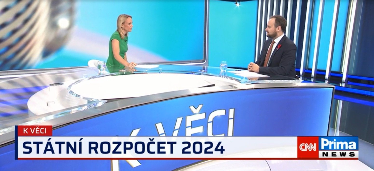 CNN Prima News: Státní rozpočet 2024