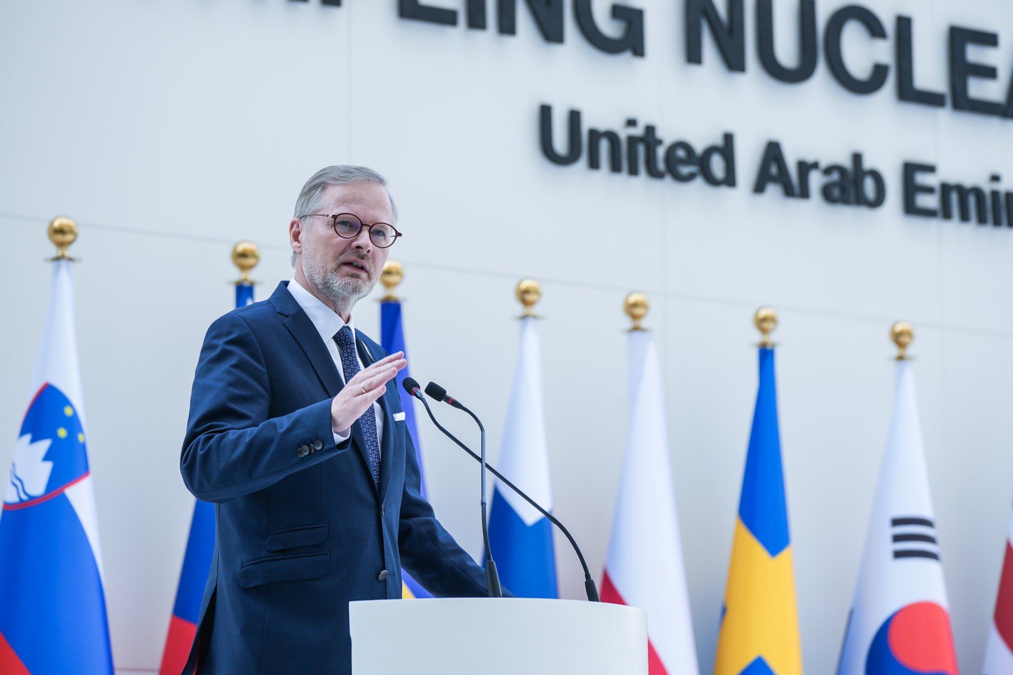 Premiér Fiala zdůraznil na mezinárodní konferenci COP28 potřebu rozvoje jaderné energetiky