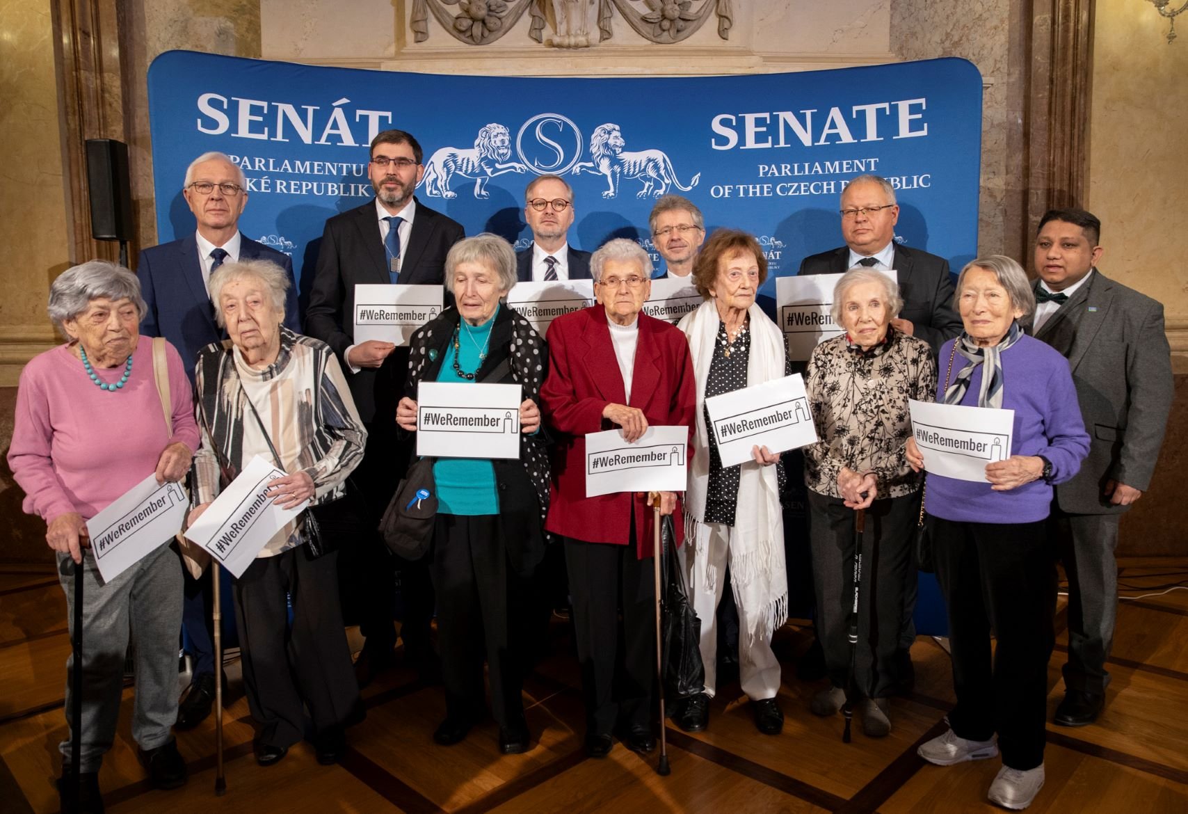 Horní komora si jako každoročně připomněla Den památky obětí holocaustu