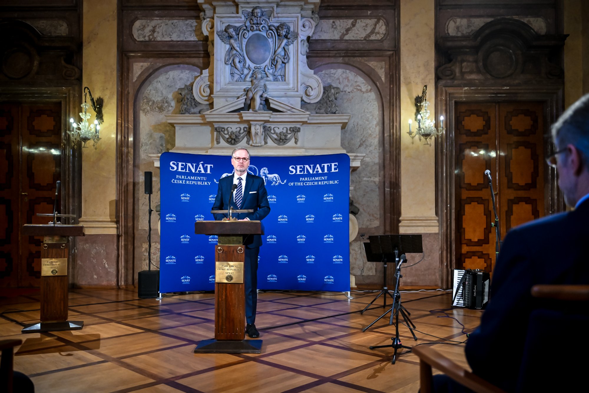Projev předsedy vlády Petra Fialy ze slavnostního setkání u příležitosti Dne památky holokaustu