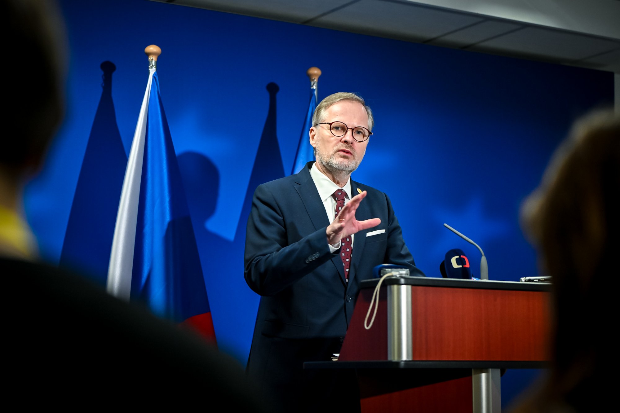 Petr Fiala po jednání mimořádné Evropské rady: Dohoda na úpravě rozpočtu EU obsahuje všechny důležité priority pro ČR