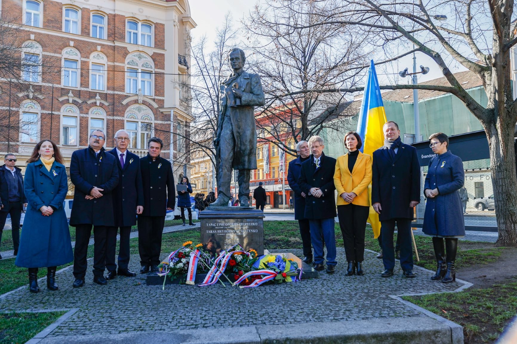 Zástupci českého parlamentu si připomněli druhé výročí od eskalace ruské agrese na Ukrajině