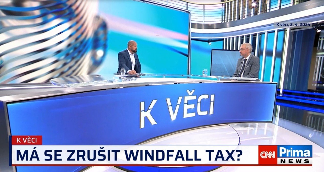 CNN Prima News K věci: Má se zrušit windfall tax?