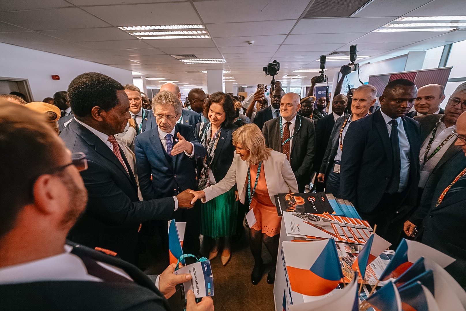 Senátní delegace na celoevropské business fóru v Zambii podpořila české podnikatele