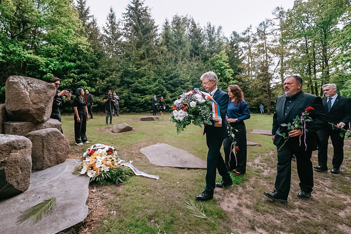 Předseda Senátu Miloš Vystrčil u Památníku Lety: Síla jednotlivce je tou nejcennější zbraní proti nenávisti