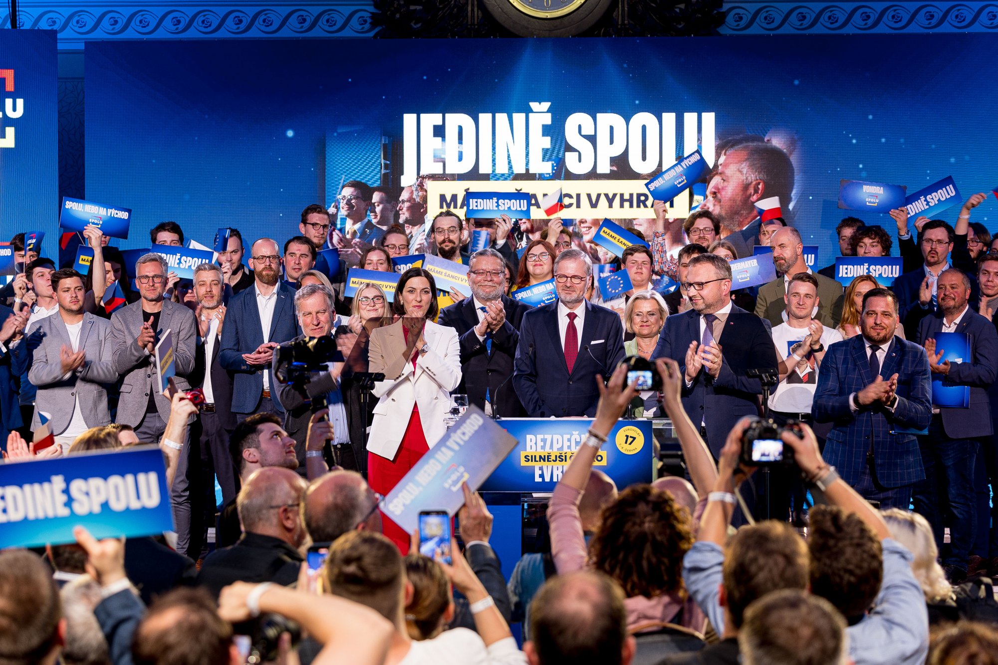 Jedině spolu máme šanci vyhrát! Koalice SPOLU zahájila horkou fázi kampaně do Evropského parlamentu