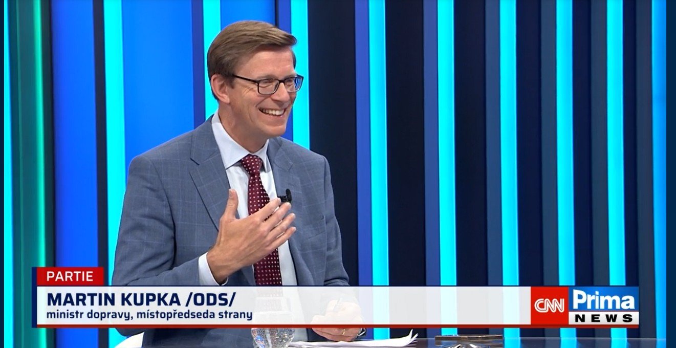 Martin Kupka: Partie CNN Prima News