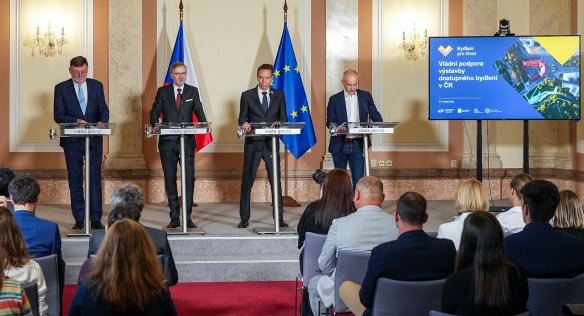 Vláda odstartovala první kroky ke zvýšení dostupnosti nájemního bydlení v Česku