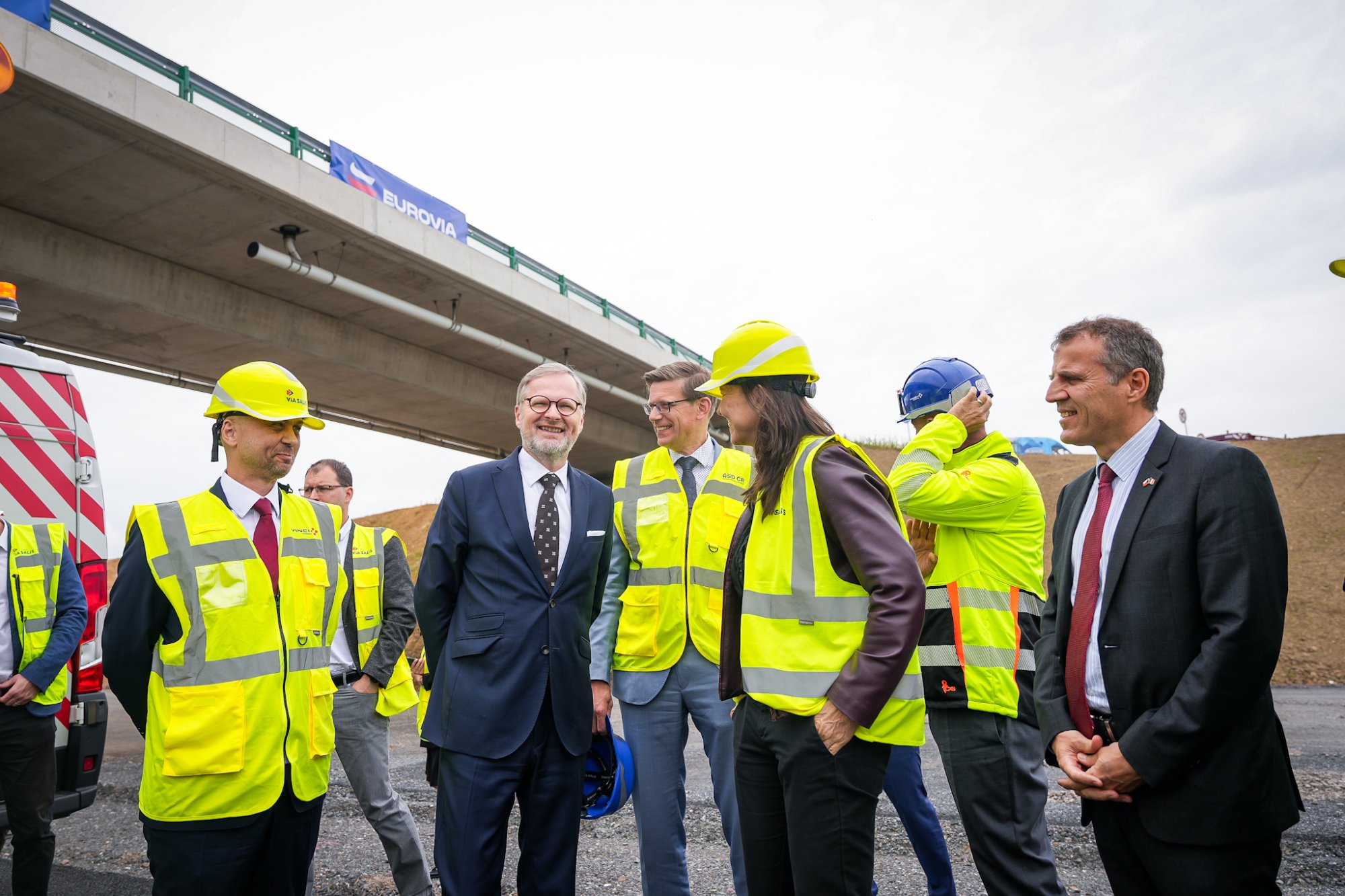 Premiér Fiala: Dostavba dálnice D4 ukázala, že PPP projekty fungují. Chceme v nich pokračovat