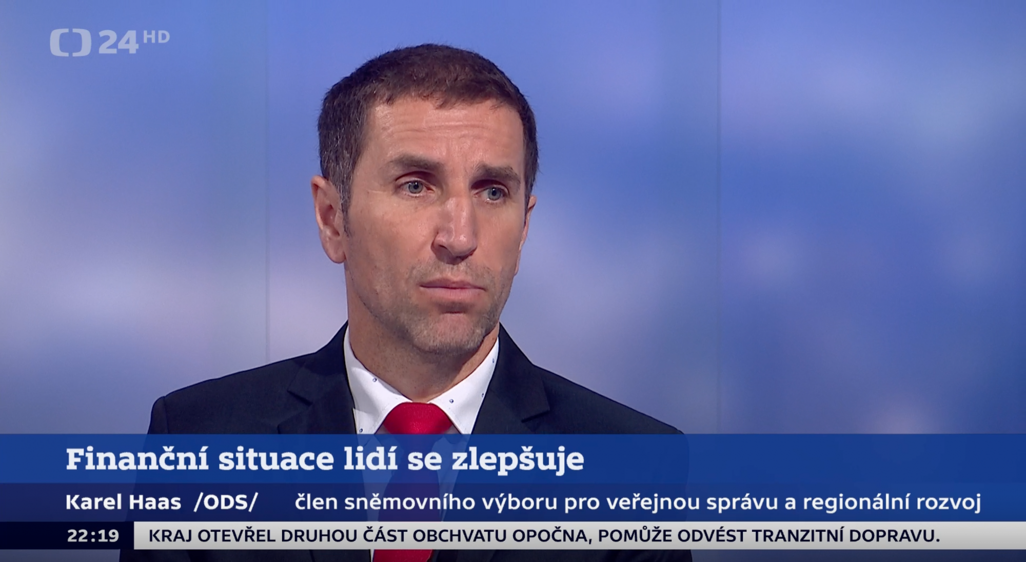 Události, komenráře: Jak se žije českým domácnostem? Podle Haase se situace obrací k lepšímu