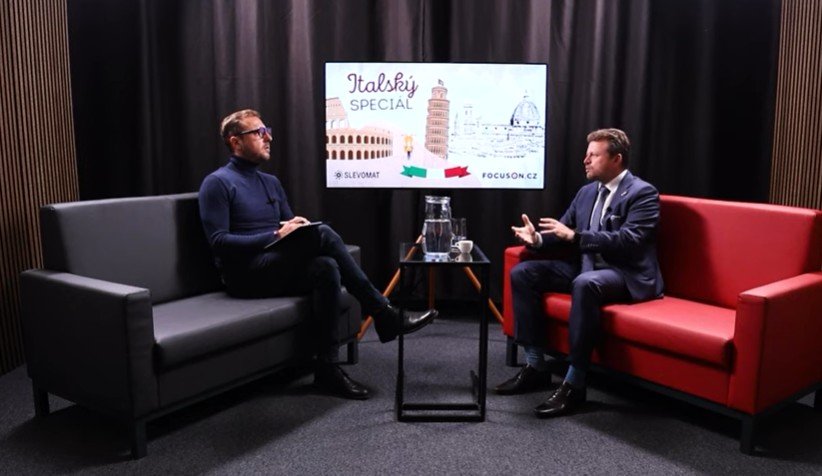 FocusOn: Oni nám stíhačky, my jim rakety do vesmíru. Vztahy ČR s Itálii nikdy nebyly lepší, říká poslanec Vojtěch Munzar