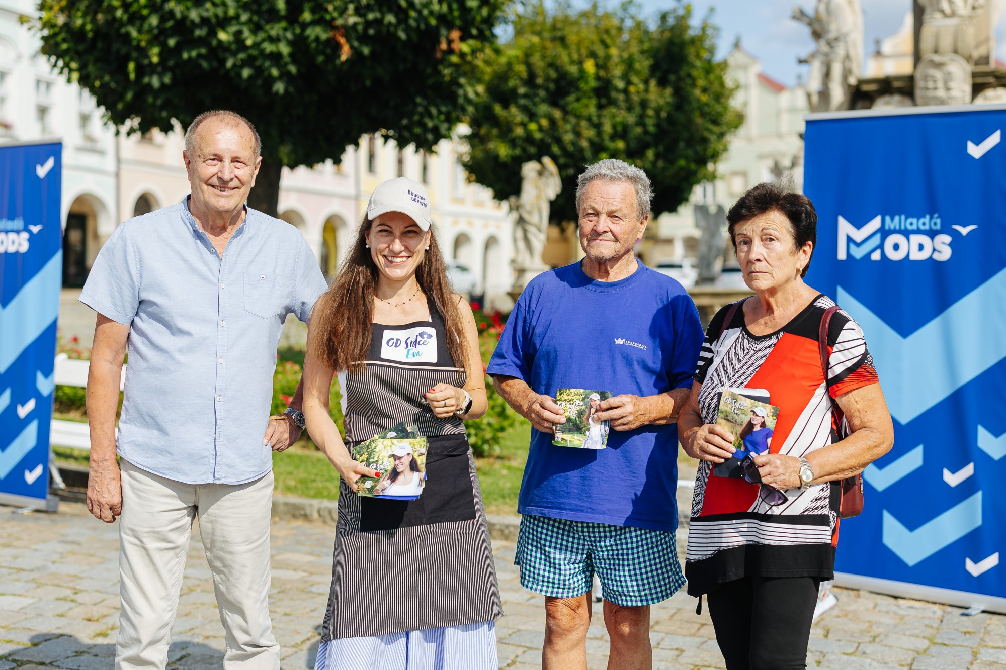 Eva Decroix zahájila unikátní kontaktní tour v Telči na domovské Vysočině