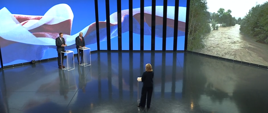 Kvůli povodním budeme muset jít do vyššího schodku rozpočtu, řekll Martin Kupka v Superdebatě CNN Prima News