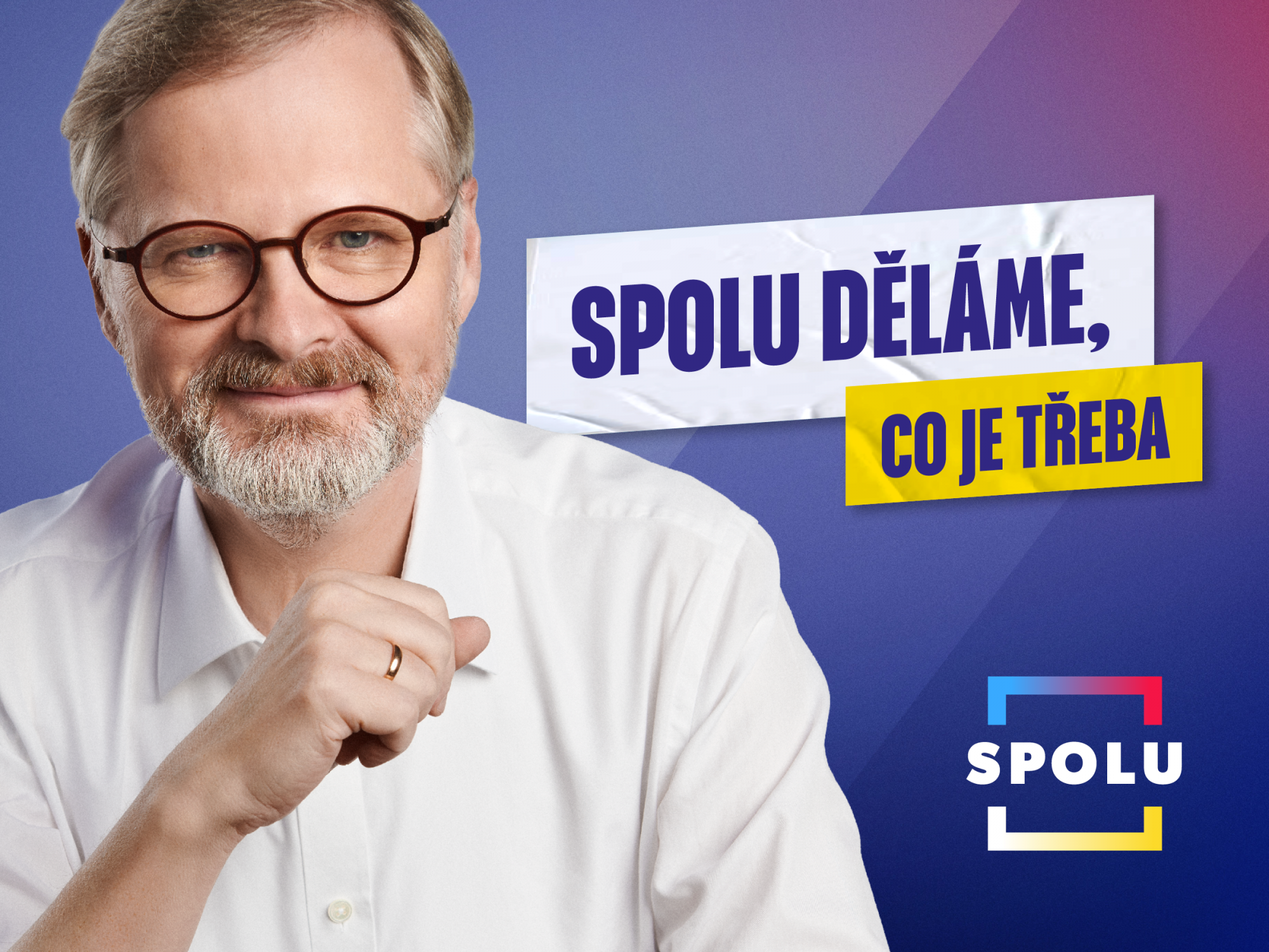 Koalice SPOLU spustila kampaň „Spolu děláme, co je třeba,“ do prosince osloví deset milionů lidí