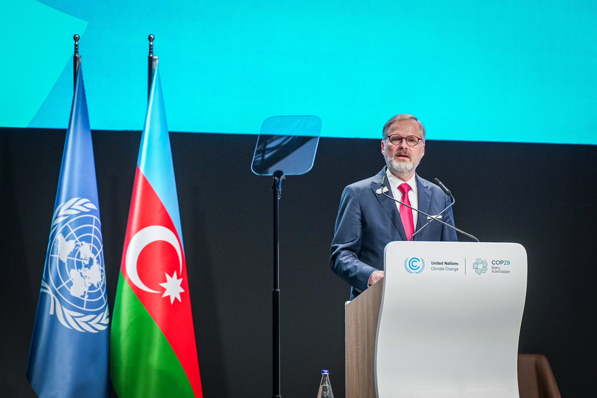 Premiér Fiala na COP29: Pro dosažení klimatických cílů je nezbytná podpora jaderné energie