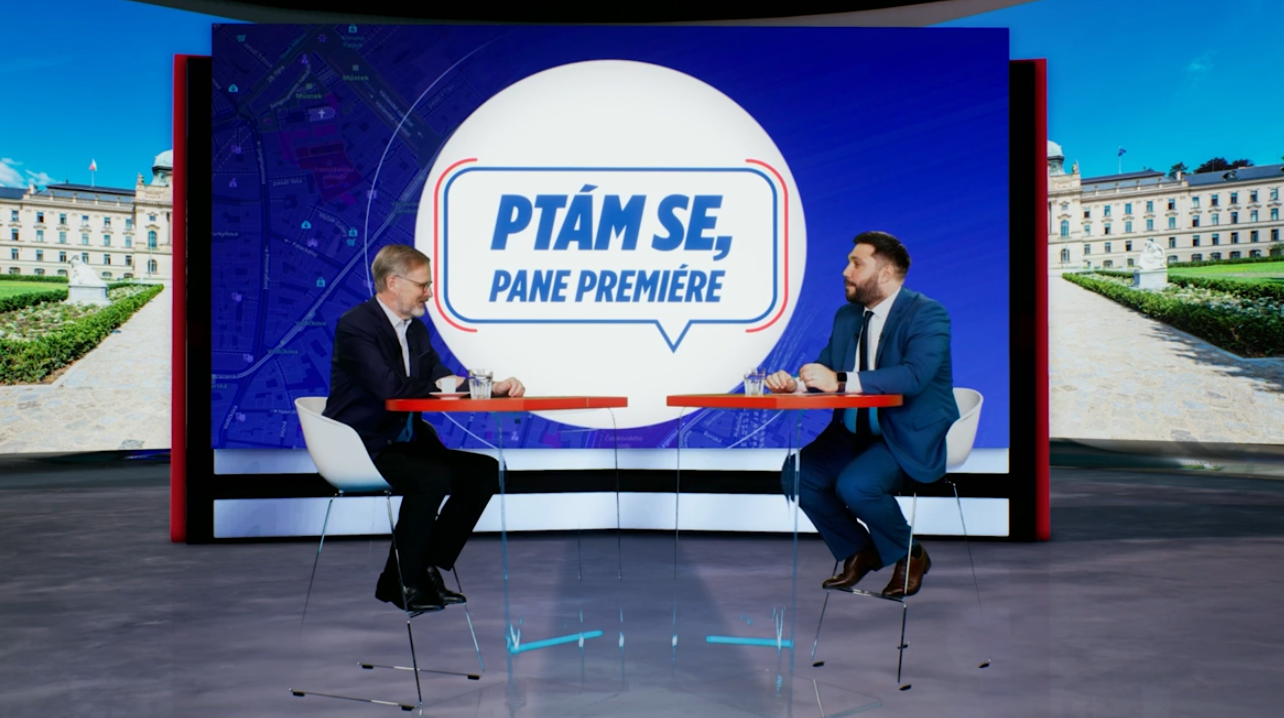 Důchodová reforma? ANO jen žvaní, řekl Petr Fiala v Blesku