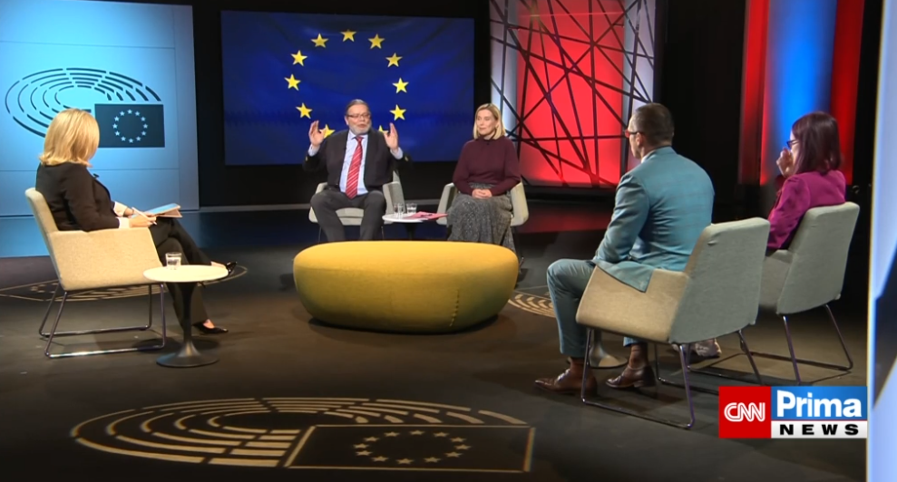 Alexandr Vondra hostem evropského speciálu CNN Prima NEWS ze Štrasburku