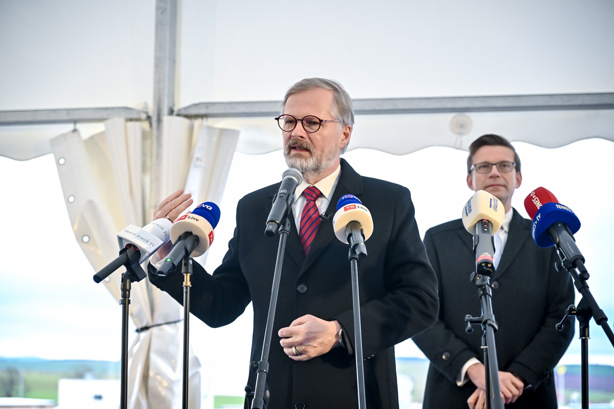 Premiér Fiala zahájil provoz na klíčovém úseku dálnice D4