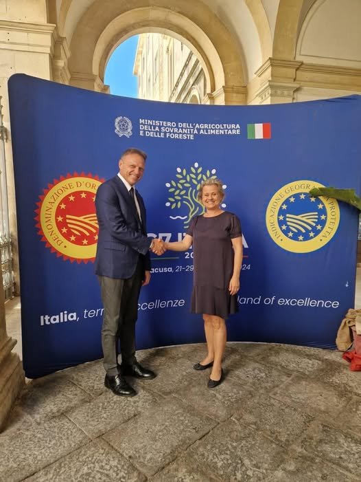 Veronika Vrecionová reprezentovala Evropský parlament na jednání s ministry i během cesty za italskými zemědělci
