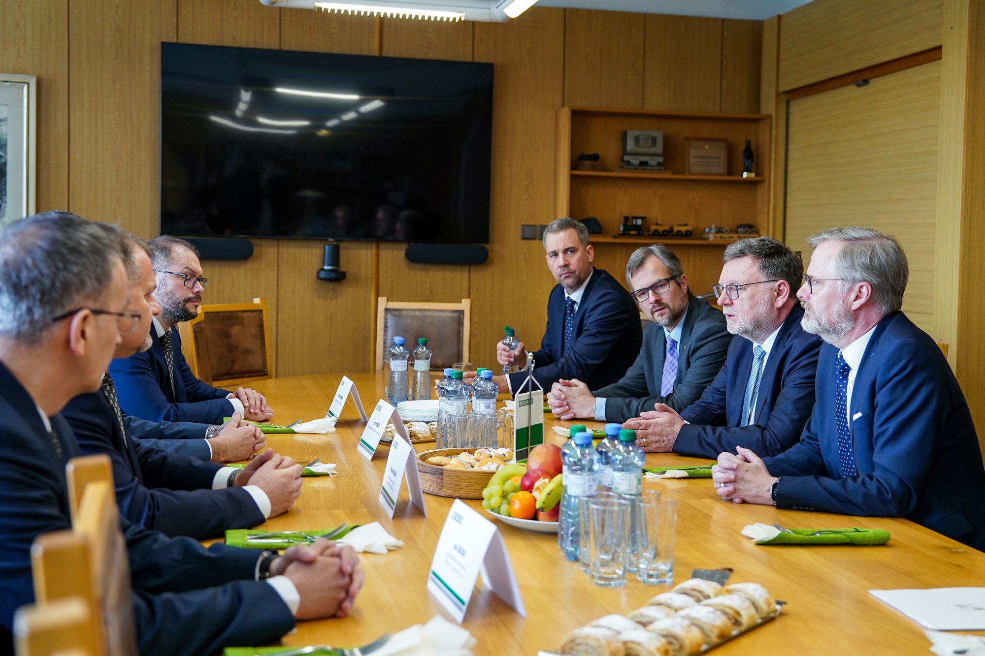 Premiér Petr Fiala v Moravskoslezském kraji: OKD skončí těžbu s rezervou 8 mld. Kč na účtech