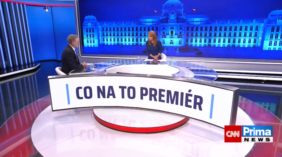 Co na to premiér CNN Prima News