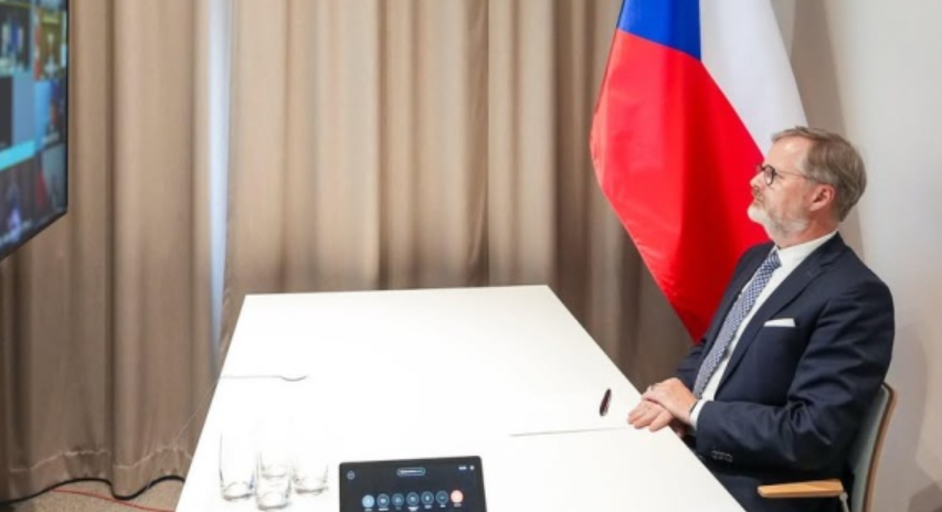 Premiér Petr Fiala po jednání koalice ochotných: Pokud chceme v Evropě mír, nesmíme ustupovat agresorům