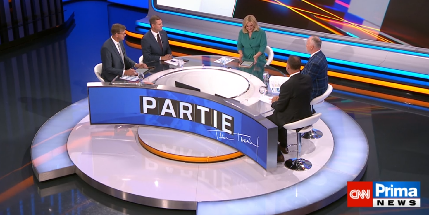 Martin Kupka: Partie CNN Prima News