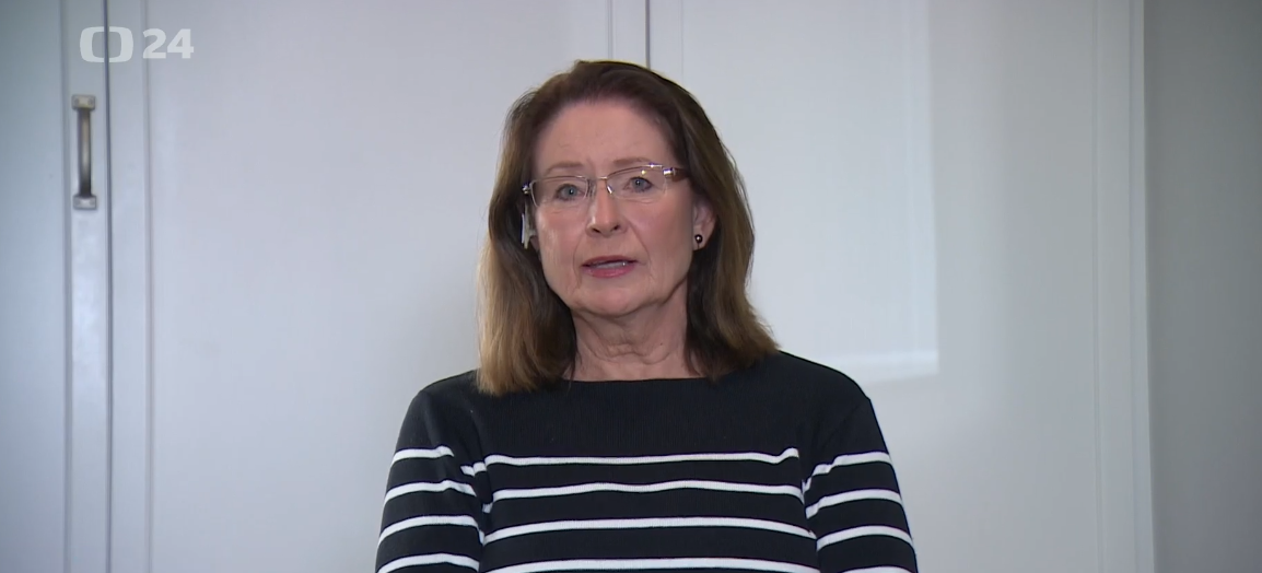 ČT24: Miroslava Němcová kritizuje, že se předsedou Sněmovny má stát Okamura