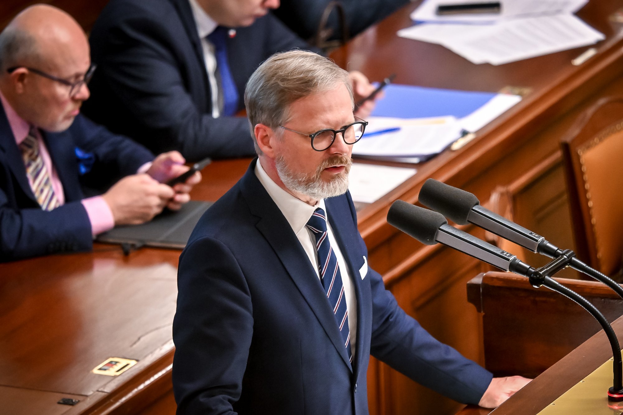 Vystoupení Petra Fialy na ustavující schůzi Poslanecké sněmovny před volbou předsedy Sněmovny