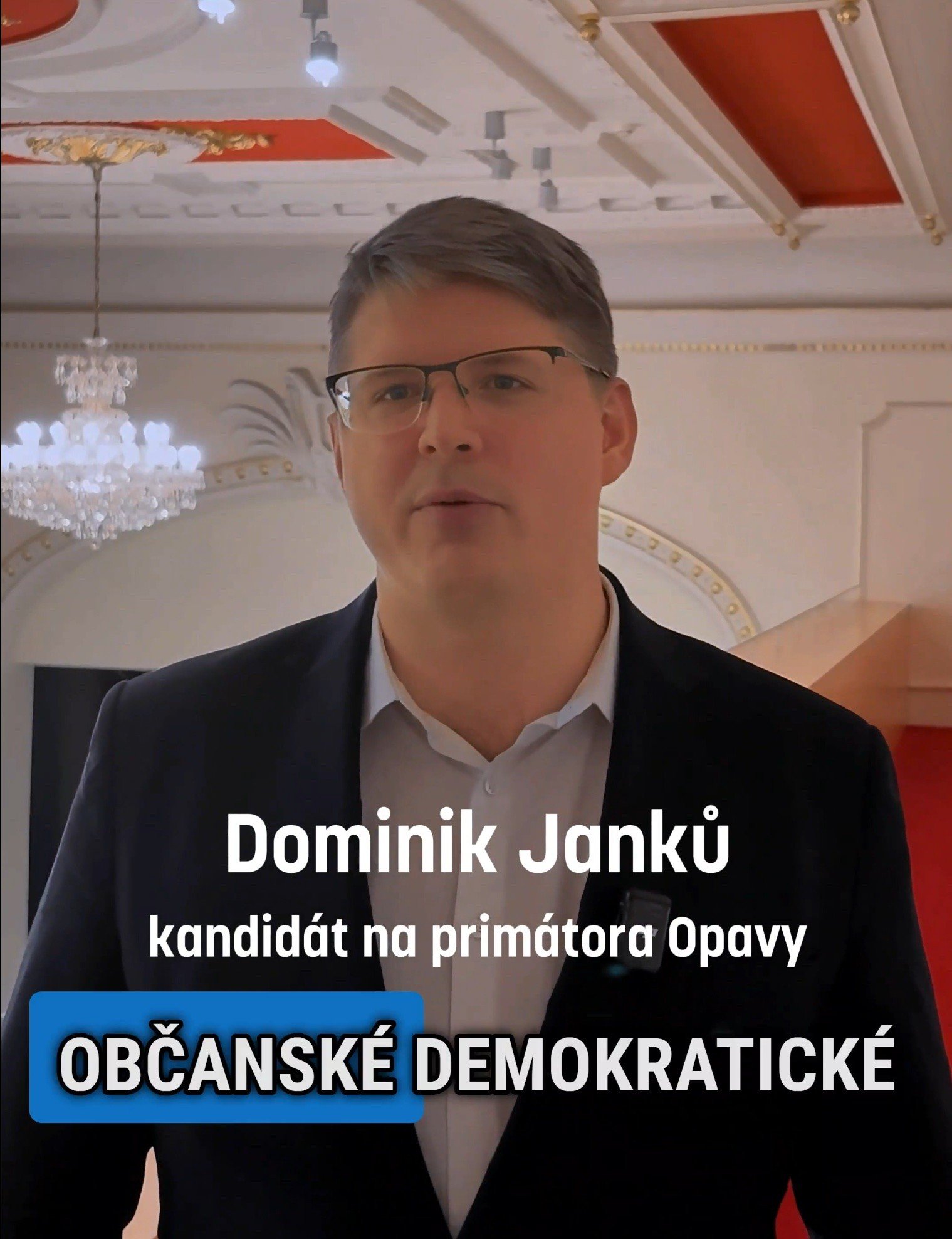 Dominik Janků - lídr kandidátky ODS pro Opavu